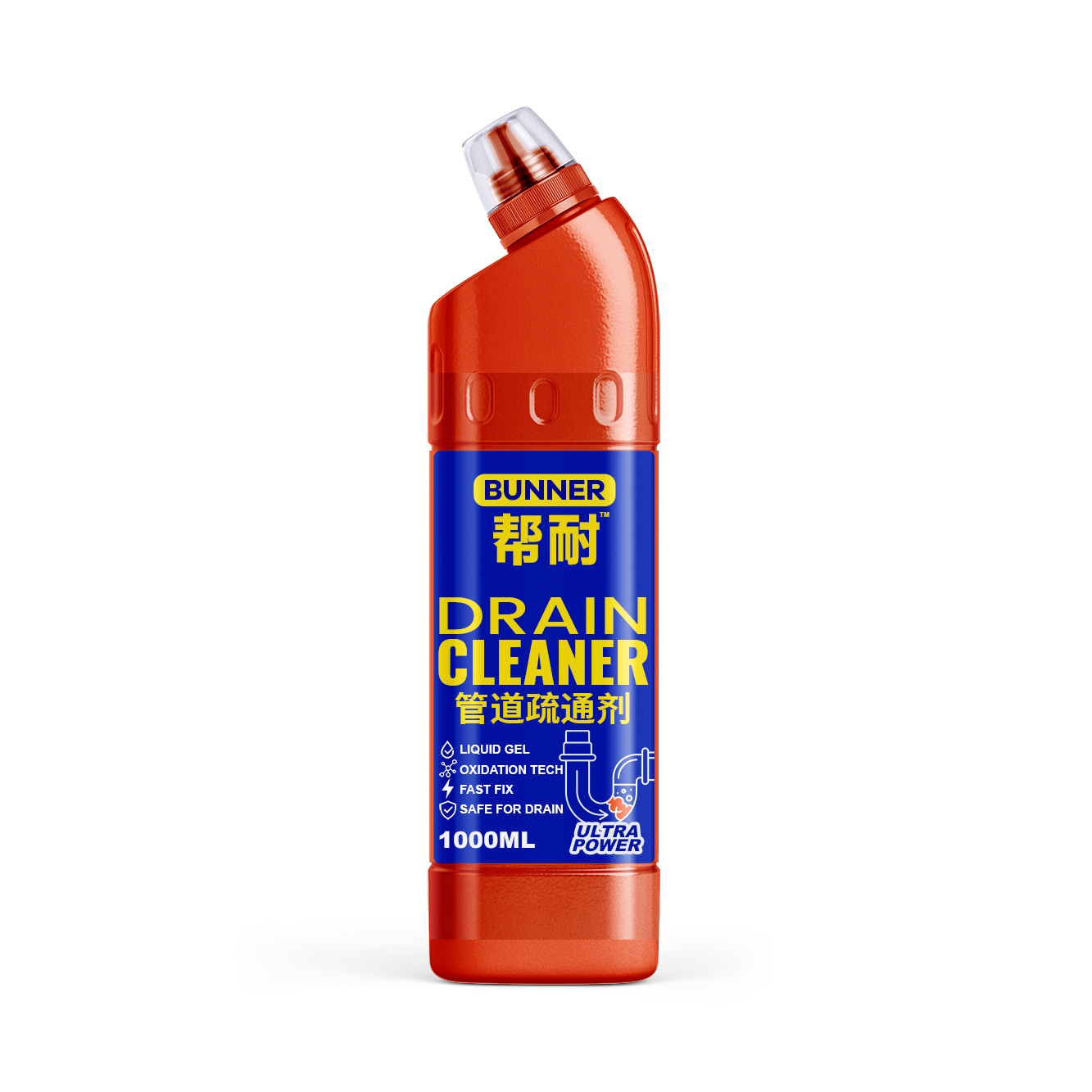 BUNNER帮耐管道疏通剂 1000ml